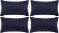 Fancy Homi 4 Packs Decorative Throw Pillow Covers by Fancy+Homi