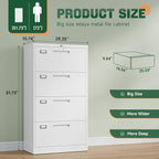 Letaya 4 Drawer File Cabinets - Image 3