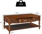 Living Room Table Set-One Rectangular Coffee Table and Two Square End Tables - Image 2