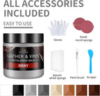 Leather Recoloring Balm with 100ml Mink Oil, Car Seats, Dye & Restorer - Image 6