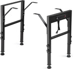 OLBRUS 19.6-Inch Depth Workbench Frame, Height Adjustable 28.5" to 33.8" by OLBRUS