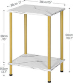 HOOBRO End Table, Small Side Table, Nightstand - Image 3