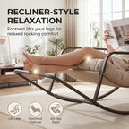 RADIATA Rocking Lounge Chair, Indoor Outdoor Reclining Lounger - Image 9
