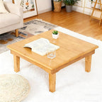 SH-tables Folding Table, Japanese-Style Household Square Bamboo Table, Computer - Image 6