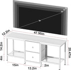 TV Stand Suitable for TVs up to 55 Inches, Entertainment Center - Image 2