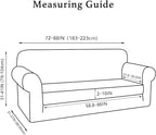 Turquoize Stretch Sofa Slipcover 2 Pieces Sofa Cover Couch Cover - Image 6