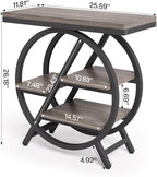 LITTLE TREE End Table, Narrow Side Table - Image 3