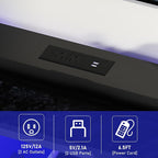 chartustriable LED TV Stands W/Power Outlet - Image 5