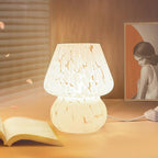 ONEWISH Cute Mushroom Lamp Small Bedside Table Lamp Set of 2 Stepless Dimmable - Image 2