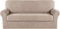Turquoize Stretch Sofa Slipcover 2 Pieces Sofa Cover Couch Cover by Turquoize