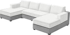 UNBBRRL 10 Pieces Stretch Sofa Cushion Covers by UNBBRRL