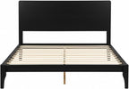 Merax Full Size Bamboo Platform Bed, Mid-Century Modern Bed Frame - Image 6