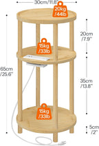 HOOBRO Small Round Side Table - Image 3