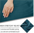 ULTICOR Velvet 8-Pieces Recliner Sofa Covers Stretch Reclining Couch Covers - Image 3