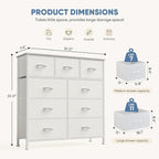 DUMOS Dresser for Bedroom, Storage Organizer - Image 3
