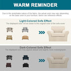 Turquoize 2 Piece Chair Covers for Living Room Armchair Cover Armchair - Image 6