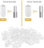 58 Pcs Shelf Pegs Pins, 5mm 1/4 Inch Dual Diameter Metal Shelf Support Pegs - Image 3