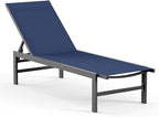 Vexwalx Outdoor Lounge Chair for Pool, Aluminum Chaise Lounge Chairs by Vexwalx