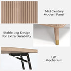 SULIVES Lift Top Coffee Table - Image 5