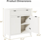 Fatmok Fluted Buffet Cabinet - Image 2