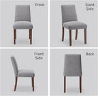 Dining Chairs Set of 4, Modern Dining Room Chairs - Image 7