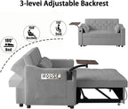 Auvsoce 53'' Convertible Sleeper Sofa Bed - Image 4