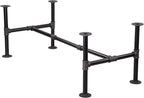 16'' x 43'' Industrial Pipe Table Leg Set by NIUBIDINDUSTRIALFURNITUR