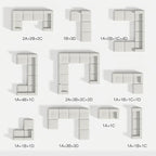 Novilla 70.8" Modular Sectional Sofa, Modern Cloud Sectional Couch - Image 5