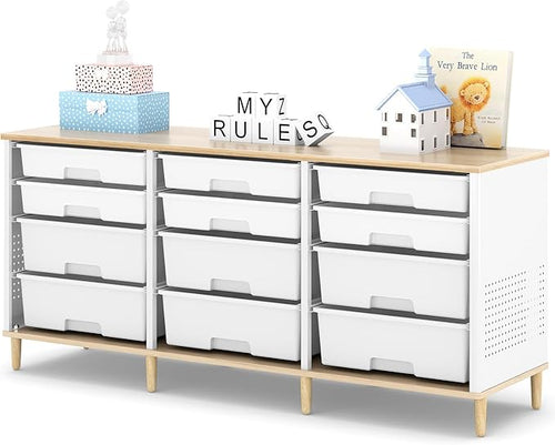 12 Drawers Storage Cabinet by TOOLF