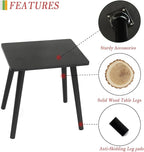 AWASEN Side Table, Small Black End Table - Image 4