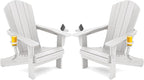 SERWALL Adirondack Chair with Cup Holders by SERWALL