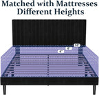HAOARA Queen Size Platform Bed Frame - Image 7