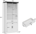 SEDETA Farmhouse Bookshelves and Bookcases - Image 2
