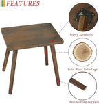 AWASEN Side Table, Small Wood End Table Living Room, Mini Bed Side Table Modern - Image 4