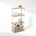 Furinno Turn-N-Tube Book Shelf, 4-Tier Bookshelf, Bookcase by Furinno-FitsYourSpaceFitsYourBudget