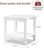 Stoog 3 Piece Patio Dining Sets, All-Weather Patio Chairs - Image 7