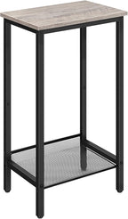 HOOBRO Tall Side Table, Industrial End Telephone Table by HOOBRO