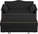 Auvsoce 57'' Convertible Sleeper Sofa Bed - Image 5