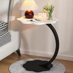 GUERNSEY End Table Nordic-Style Light Luxury Side Table Minimalist Bedside - Image 2