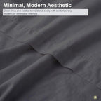 Cottington Lane Sleeper Sofa Sheets Full Size, 4 Piece Premium Quality 100% - Image 7