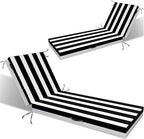 L'AGRATY Outdoor Lounge Chaise Cushion: 72x21x3 Inch Waterproof Lounge Chair by LAGRATY