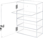 Acrylic Display Case with Lock – Acrylic Storage Chest by KaloTidy