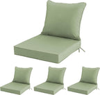 24x24 Inch Outdoor Chair Cushions Set of 4, Patio Furniture Cushions by Unknown