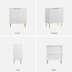 SICOTAS Fluted Sideboard Buffet Cabinet - Image 9