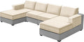 UNBBRRL 10 Pieces Stretch Sofa Cushion Covers by UNBBRRL