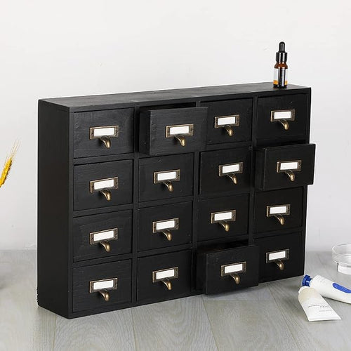 16 Drawers Apothecary Cabinet - Image 2