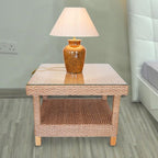 Dulles Glass 12 inch Square Glass Table Top - Image 2