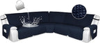 HDCAXKJ 100% Waterproof Reclining Sectional Couch Covers L Shape Recliner Sofa by HDCAXKJ