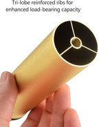 4 Pack Gold Furniture Legs 3 Inch Dresser Support Feet Metal Cabinet Adjustable - Image 7