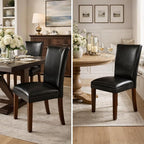 HomePop Parsons Upholstered Accent Dining Chair - Image 4